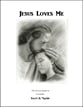Jesus Loves Me SATB choral sheet music cover